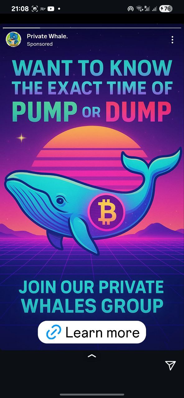 Instagram Scam Ad Example
